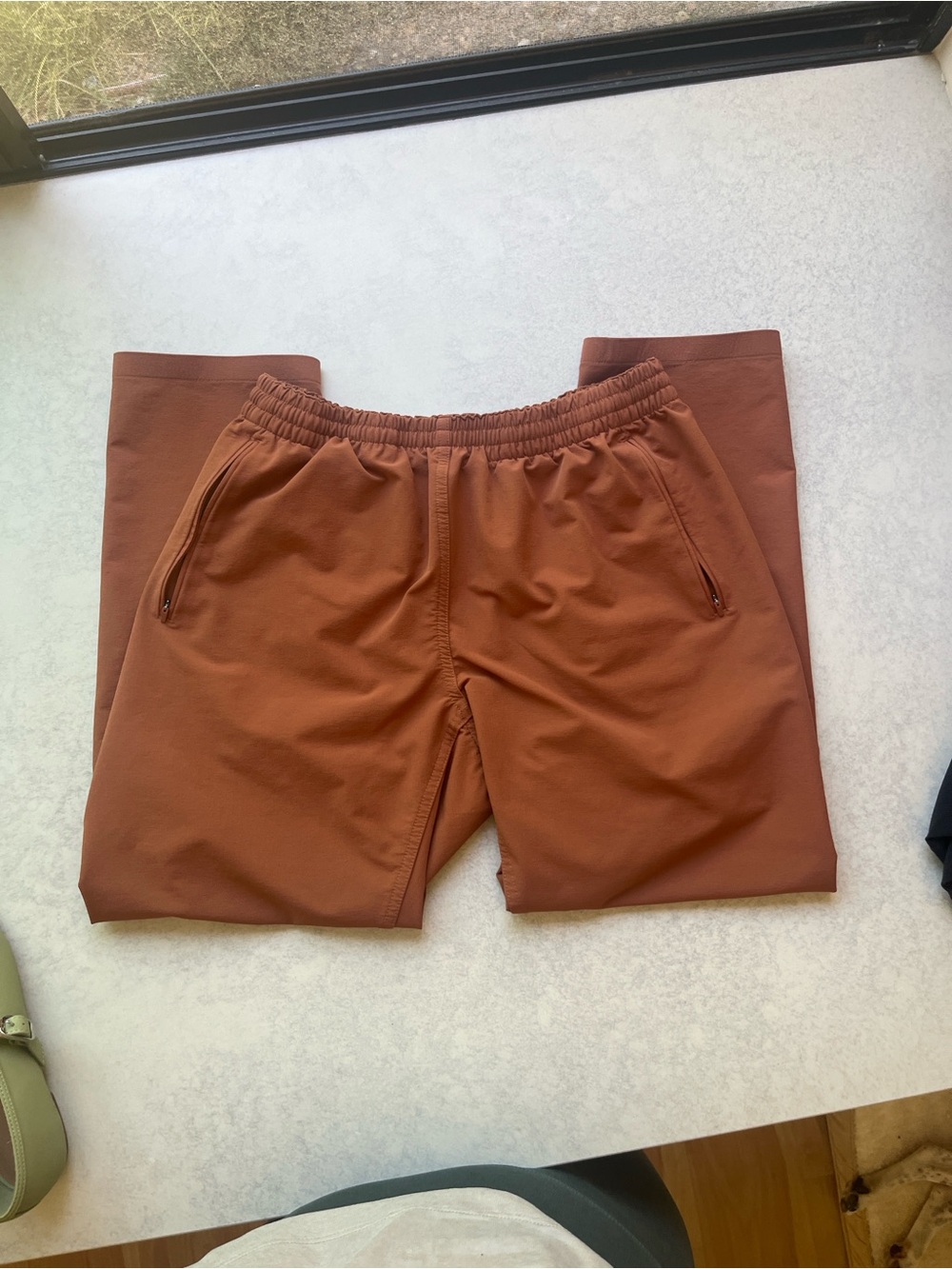 Women’s Outdoor Voices RecTrek Pants in Rust